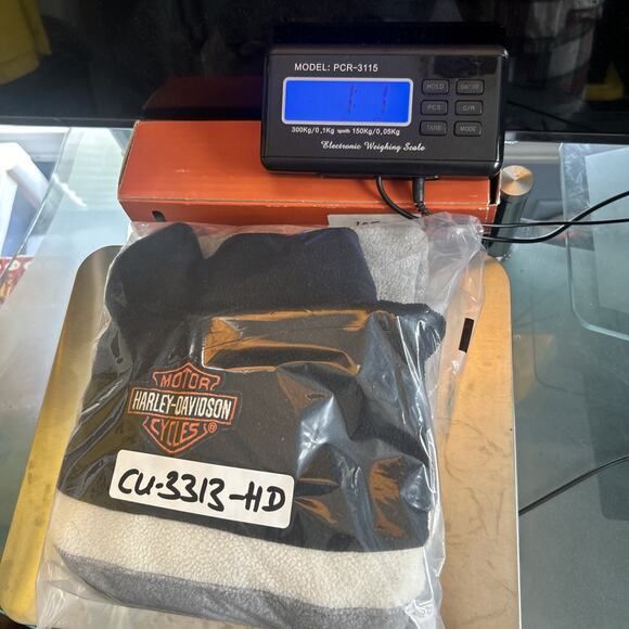 Harley Davidson Sweater BOYS L Gray 1/4 Zip Mock Neck Sweatshirt Motorcycles - Picture 9 of 9